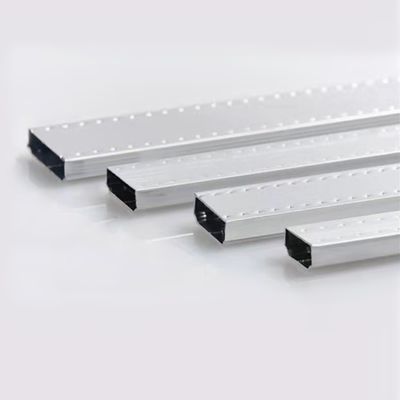 Barras de espaçamento de alumínio de alto brilho para vidro de vidro duplo espessura 0,13 mm-0,35 mm