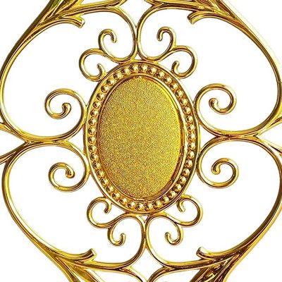 Bar decorativo de vidro isolante georgiano em forma de grande flor
