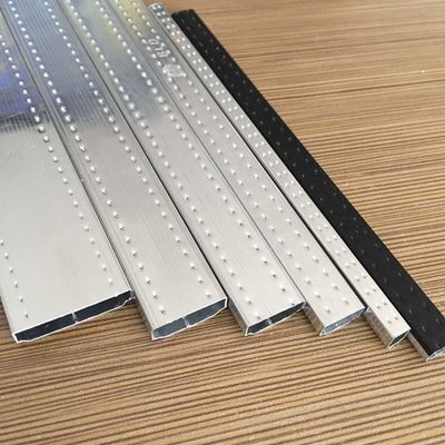 Barras de espaçamento de alumínio de logotipo personalizado para vidro isolante 21.5mm Material de vidro duplo