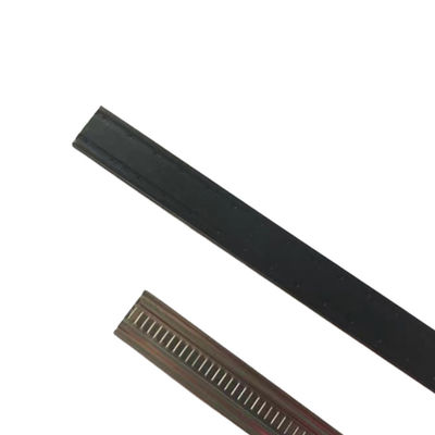Melhore o desempenho do vidro com ângulos de inserção de faixa de alumínio de aço inoxidável PVC