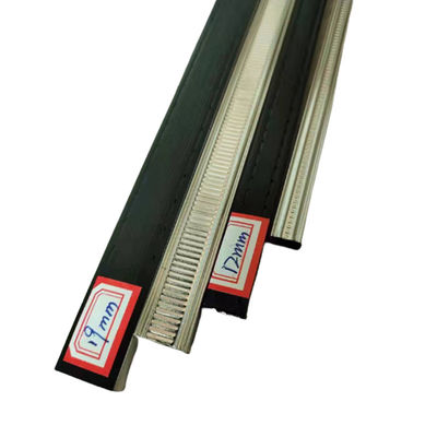 Prime Compound de aço inoxidável e plástico spacer bar com ranhuras para vidro isolante