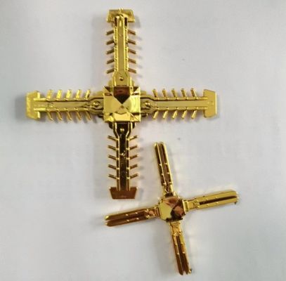 Ouro Dupla camada Unidade de vidro isolado Dessecante Georgian Bar Flower Connector e Mais