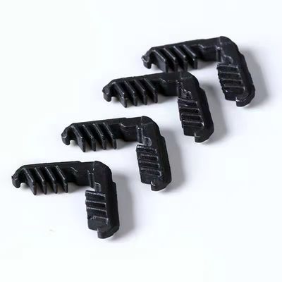 Conector de canto de barras de espaçador de alumínio de aço plástico para vidro de vidro duplo em cinza