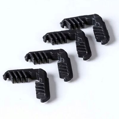 Instalação fácil Conector de esquina de plástico de vidro duplo de alumínio flexível