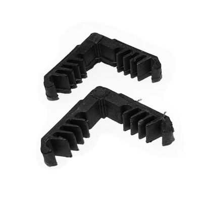 Isolar Junto de Esquina de Vidro de Alumínio Spacer Bar Chave de Conector de Vidro de Plástico com Melhor