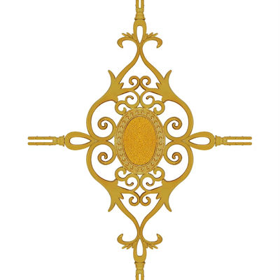 Flor de barra georgiana para janela de inclinação de alumínio e portas de casa 8 * 18 Cor branca