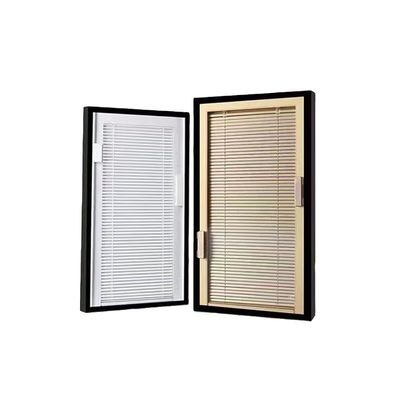Moderno Design Alumínio Duplo Vidros Janela Jaluzes Tons para Padrão de Abertura Vertical