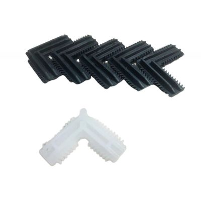 Comércio a retalho Conector de esquina de plástico de barra de espaçador de alumínio durável para enchimento de gás de argônio de vidro isolante